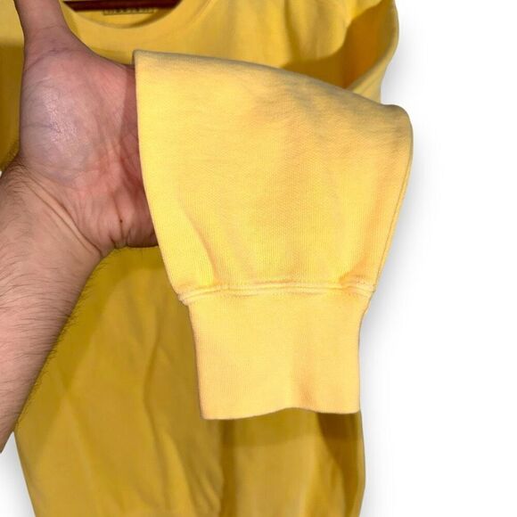 Butter Yellow Nº33 Go Golfing Crew Sweatshirt Size M - Picture 5 of 7